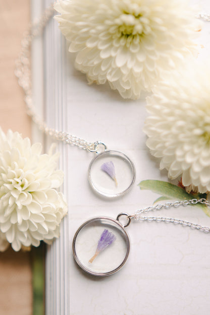 Statice Pendant Necklace