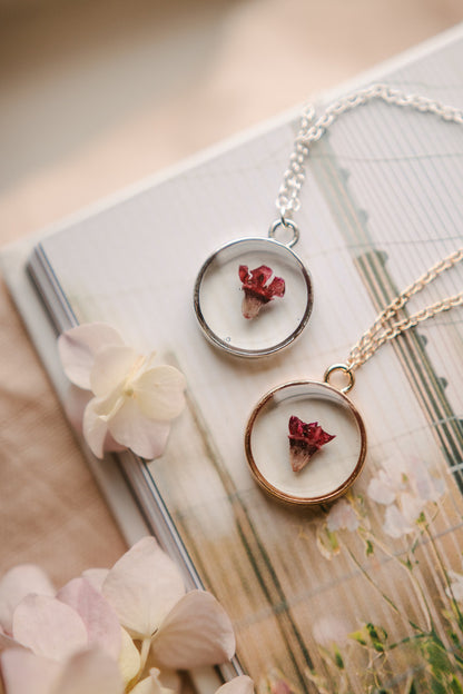 Waxflower Pendant Necklace