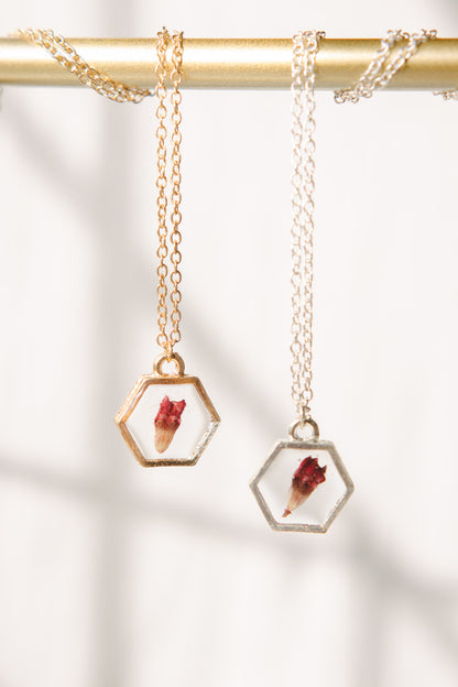 Waxflower Pendant Necklace