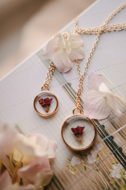 Waxflower Pendant Necklace