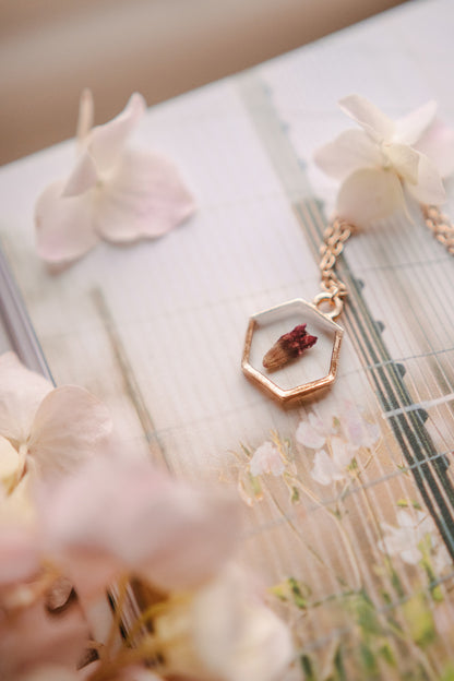 Waxflower Pendant Necklace