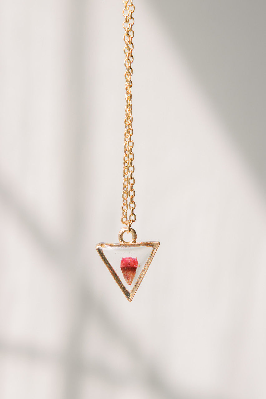 Waxflower Pendant Necklace