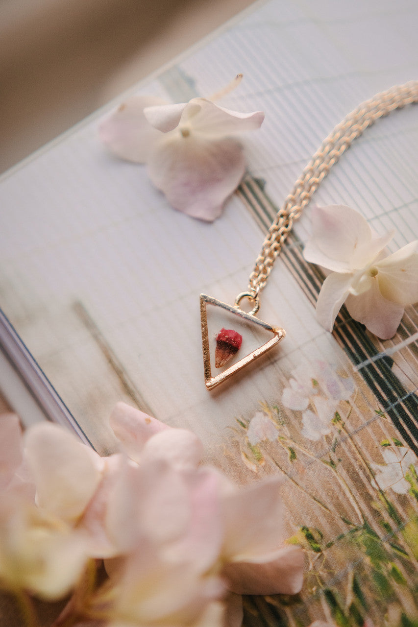 Waxflower Pendant Necklace