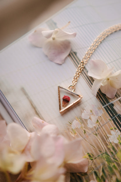 Waxflower Pendant Necklace