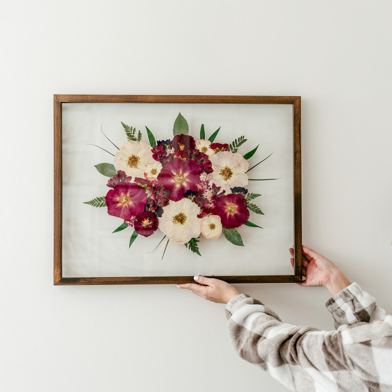 Pressed Frame - Recreation Full Design (We Repurchase Your Wedding Bouquet)