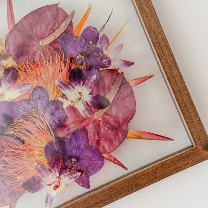 Pressed Frame - Recreation Full Design (We Repurchase Your Wedding Bouquet)