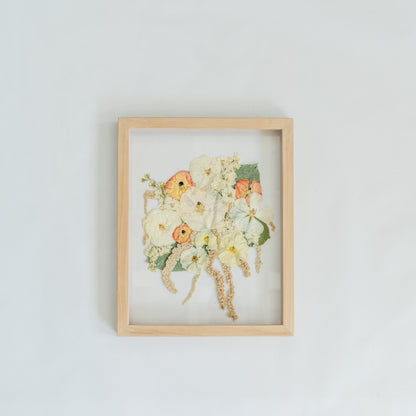 *BESTSELLER* Pressed Frame - Cascading Design (You Ship Your Flowers)
